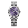 Rolex Datejust 126234 Purple Roman Diamond VI & IX Dial Steel 36mm