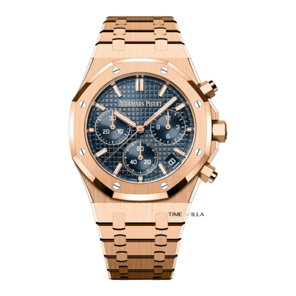 Audemars Piguet Royal Oak Chronograph 26240OR Blue Dial Rose Gold 41mm