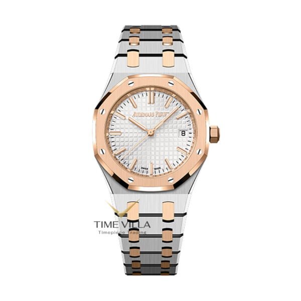 Audemars Piguet Royal Oak 34 White Steel Rosegold 77350SR