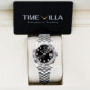 Rolex Datejust 126234 Black Diamond Dial Steel 36mm