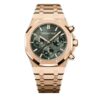 Audemars Piguet Royal Oak Chronograph Rosegold Green 26240OR
