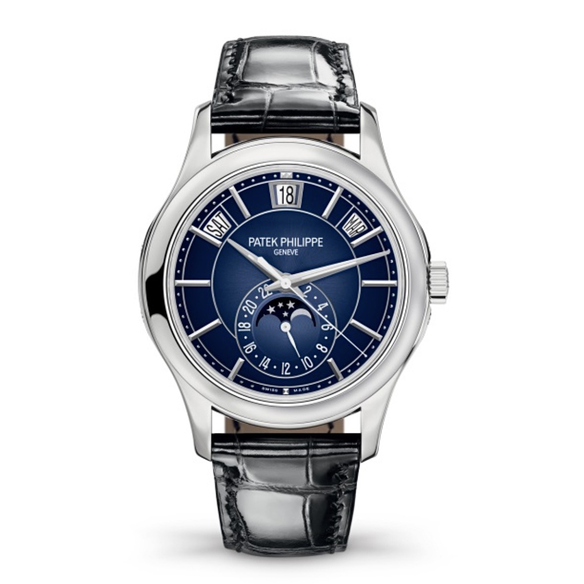Patek Philippe Complications 5205G-013 White Gold Moon Phases