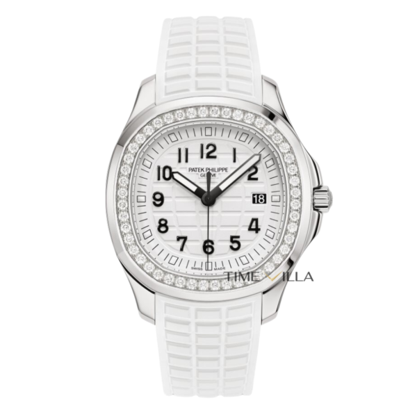Patek Philippe Ladies Aquanaut 5267/200A Steel Diamond White