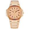 Patek Philippe Ladies Nautilus 7118/1300R Rose Gold Baguette