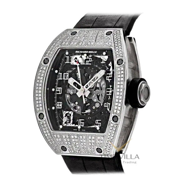 RM010 White Gold Medium Diamond Used