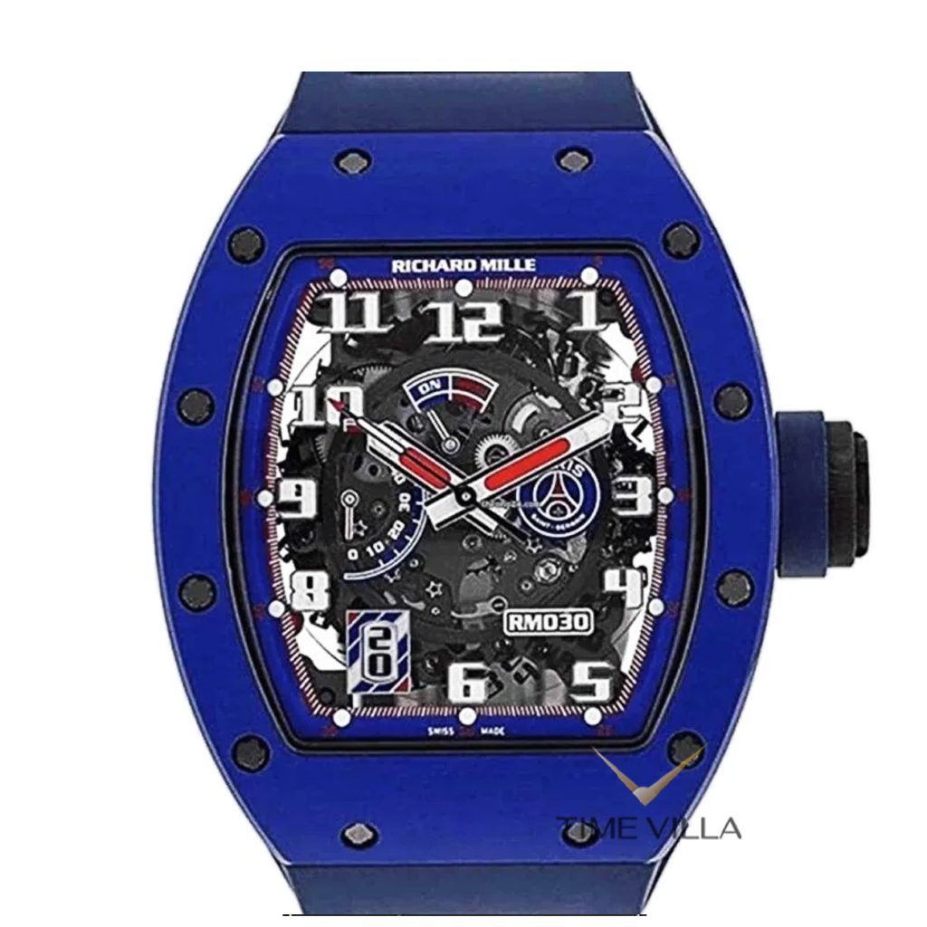 RM030 Blue Ceramic PSG Paris Saint German Limited Edition 100 pcs_ RM030 Blue Ceramic PSG Paris Saint German Limited Edition 100 pcs