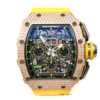 RM11-03 Rose Gold Full Factory Diamond