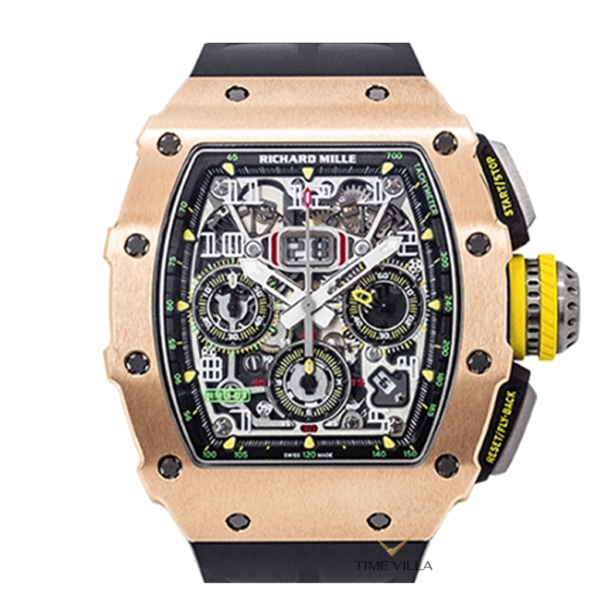 RM11-03 Rose Gold Titanium Flyback Chronograph