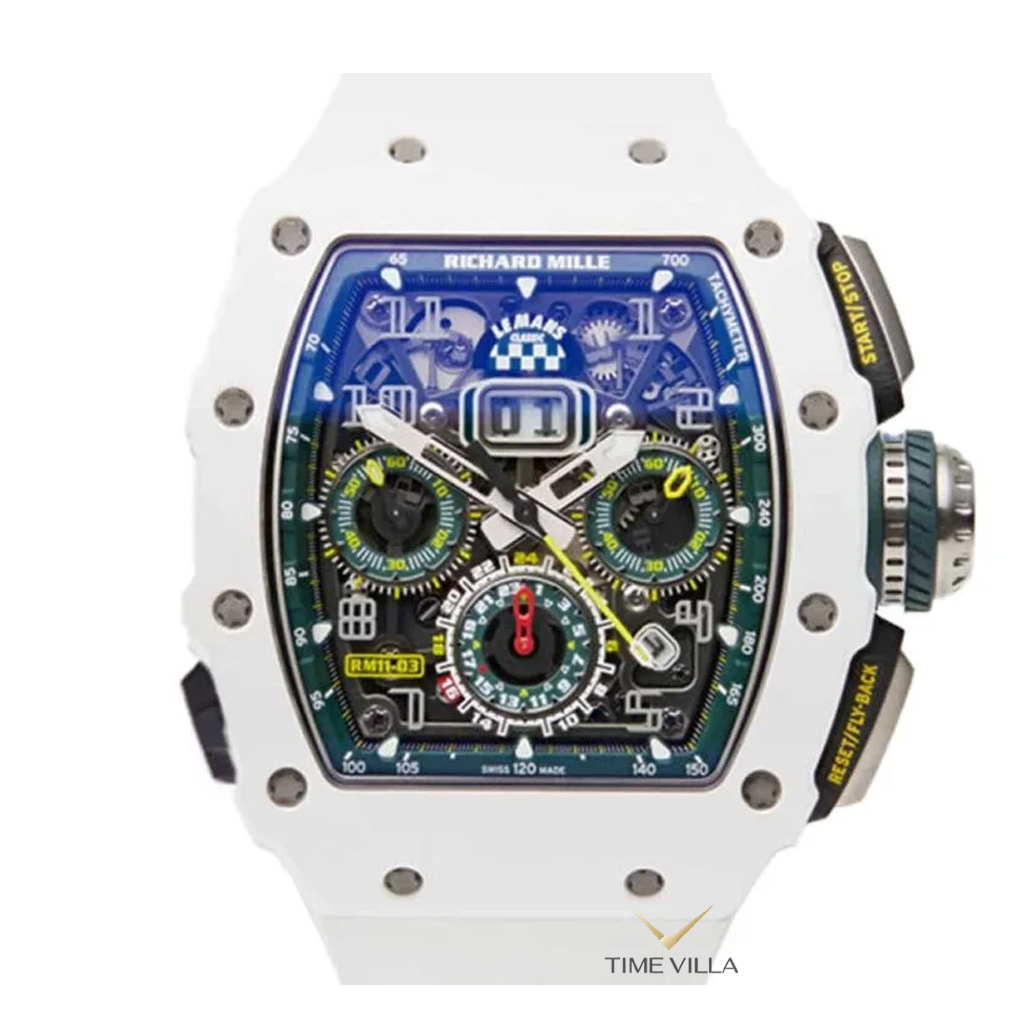 RM11-03 White Ceramic Le Mans Classic_ RM11-03 White Ceramic Le Mans Classic