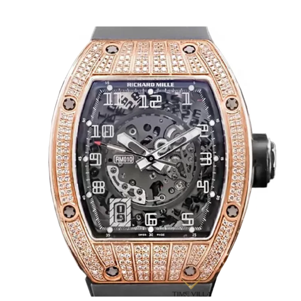 Richard Mille RM010 Rose Gold Medium Diamond Set