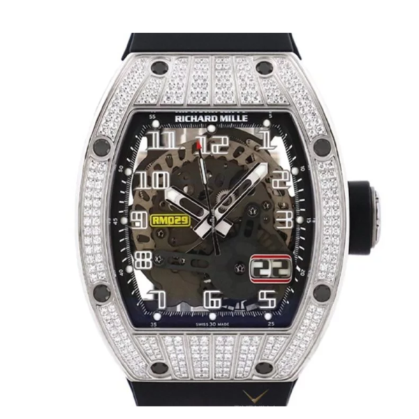 Richard Mille RM029 White Gold Medium Diamond set