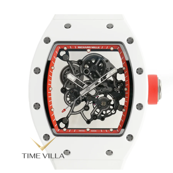 Richard Mille RM055 Bubba Watson White Ceramic Asia Edition