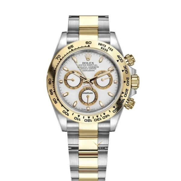Rolex Cosmograph Daytona White Dial Two Tone 116503