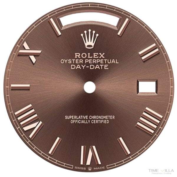 Rolex Day-date 228235 Roman Chocolate Everose Gold