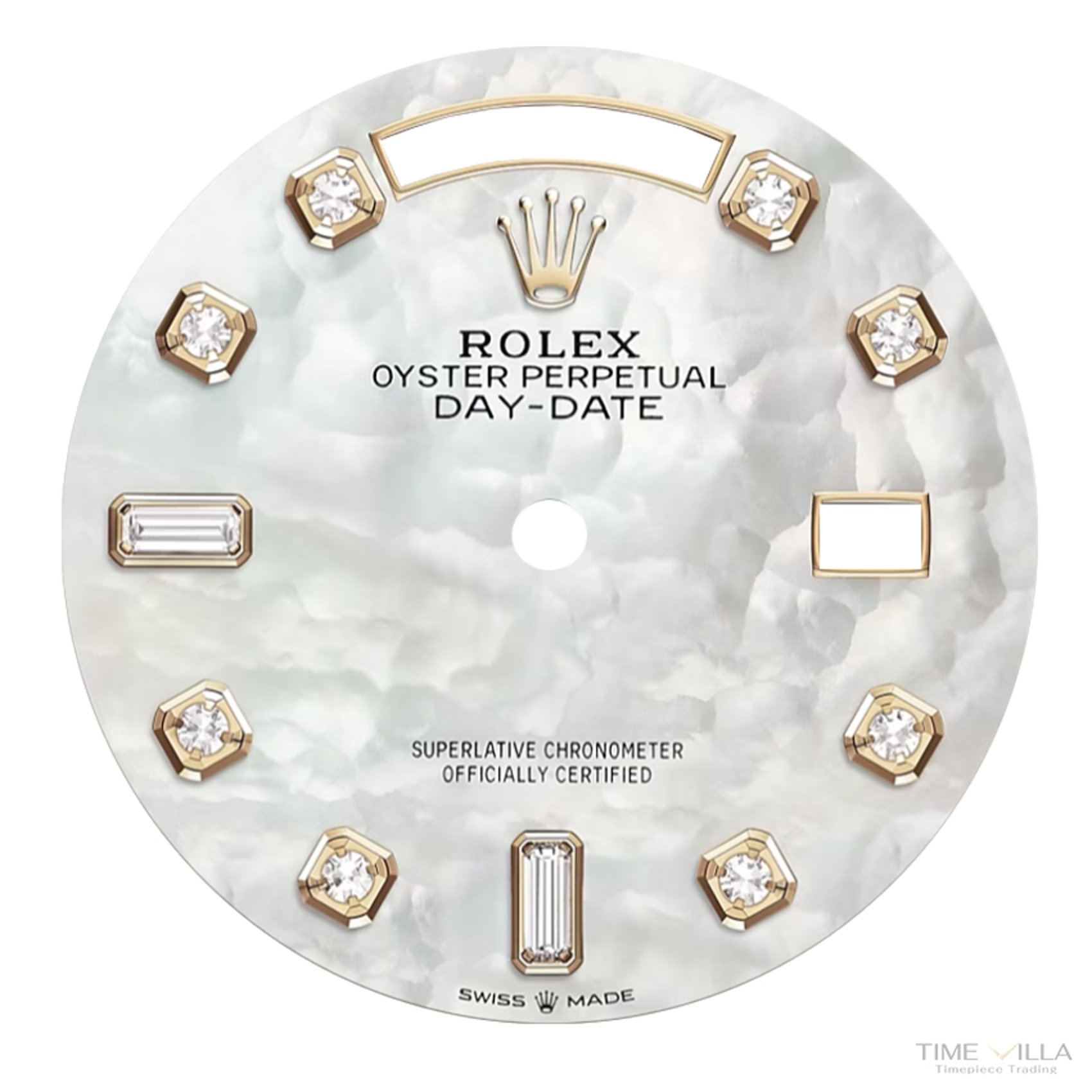 Rolex Day-date MOP Diamond Yellow Gold 128238