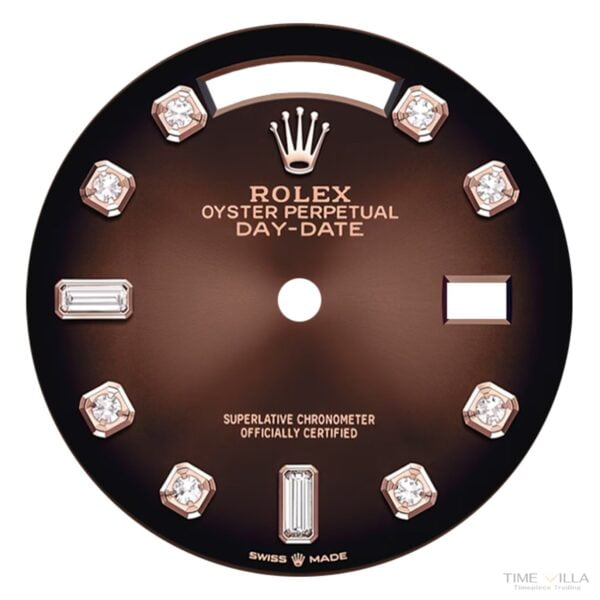 Rolex Day-date Ombre Diamond Everose Gold 128235