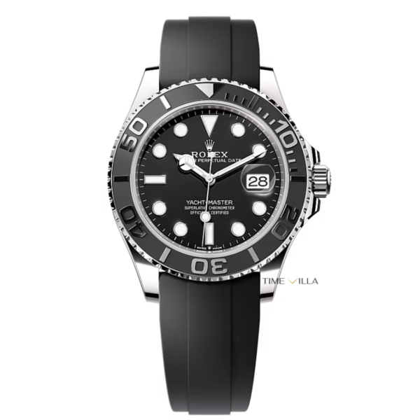 Rolex Yacht-Master 226659 White Gold Black Oysterflex 42mm