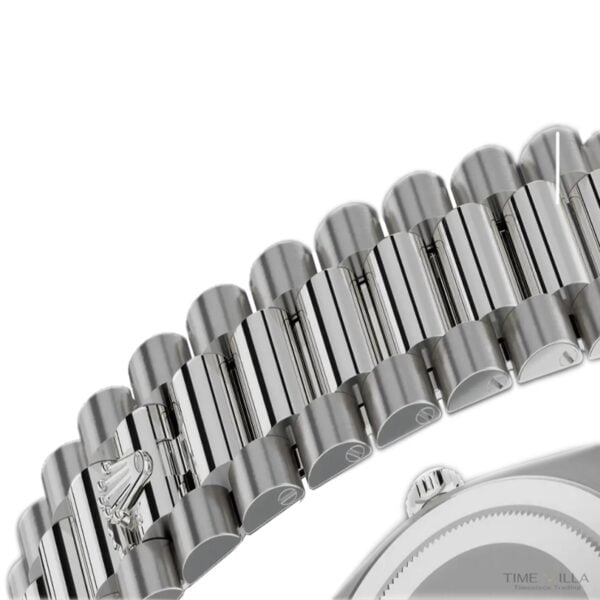 Rolex Day-date 228239 Blue Roman White Gold