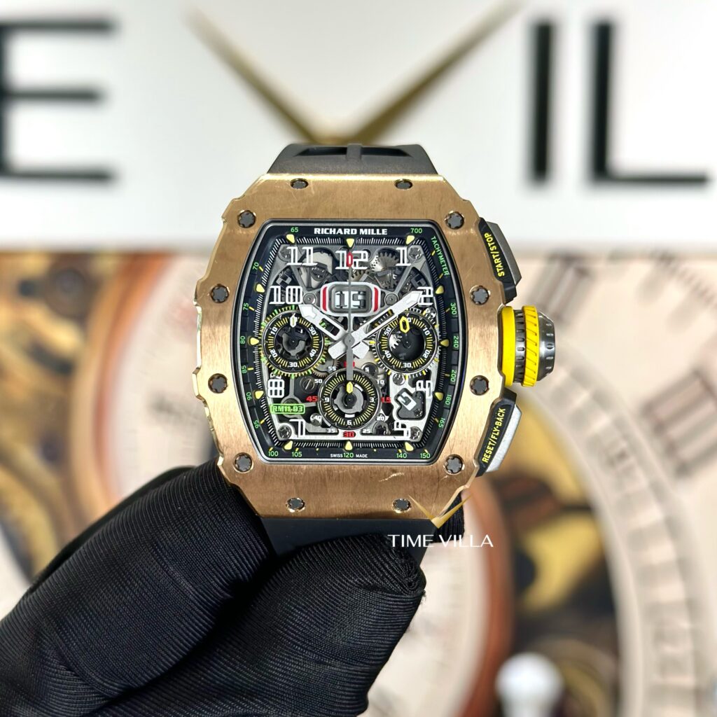 RM11-03 Rose Gold Titanium Flyback Chronograph RM11-03 Rose Gold Titanium Flyback Chronograph