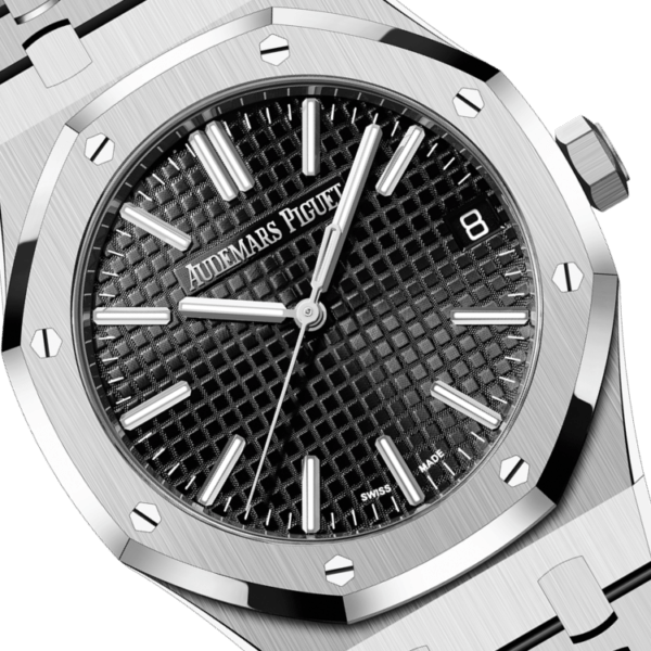 Royal Oak 41mm Black Dial Steel 15510ST