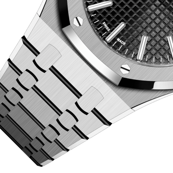 Royal Oak 41mm Black Dial Steel 15510ST