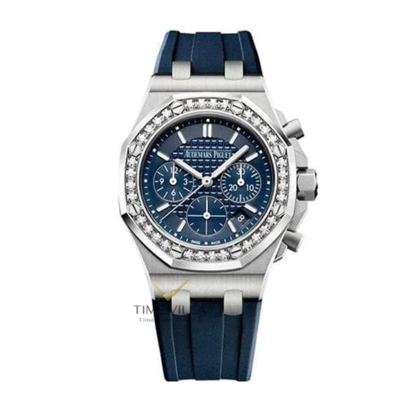 Audemars Piguet Ladies Offshore Chronograph 26231ST Blue Dial Diamond Steel 37mm