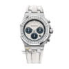 Audemars Piguet Ladies Offshore Chronograph 26231ST White Dial Steel Diamond 37mm