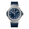 Hublot Bigbang Steel Diamond Bezel Navy Blue 38mm