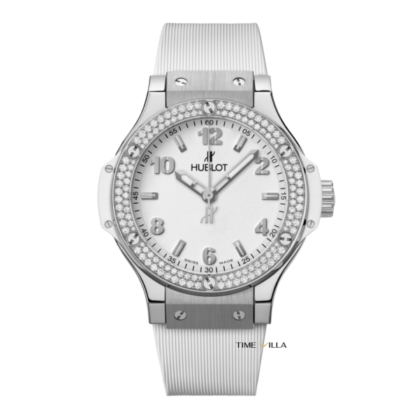 Hublot Bigbang Steel Diamond Bezel White 38mm