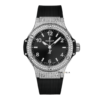 Hublot Bigbang Steel Pave Diamond 38mm