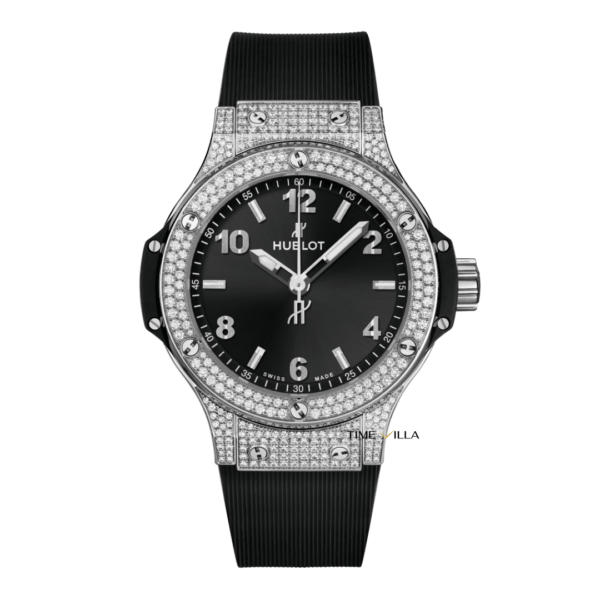 Hublot Bigbang Steel Pave Diamond 38mm