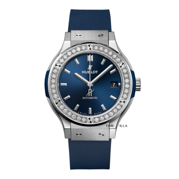 Hublot Classic Fusion Blue Diamond Titanium 38mm