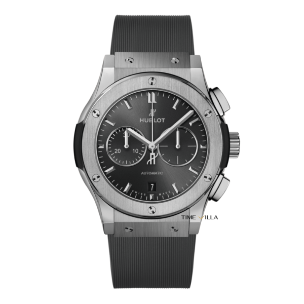 Hublot Classic Fusion Chronograph Grey Titanium Rubber 42mm