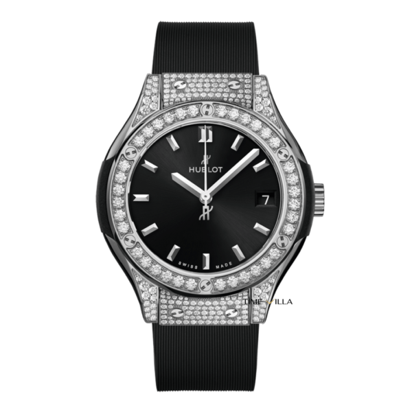 Hublot Classic Fusion Pave Titanium 33mm