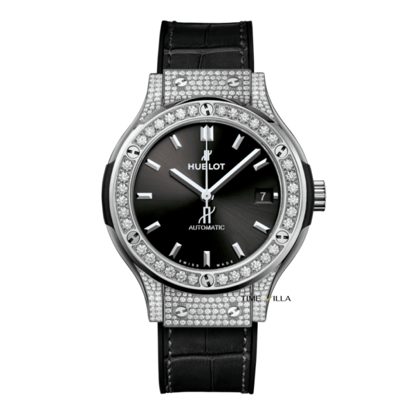 Hublot Classic Fusion Pave Titanium 38mm