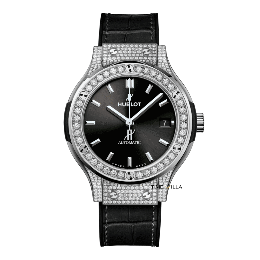 Hublot Classic Fusion Pave Titanium 38mm Hublot Classic Fusion Pave Titanium 38mm