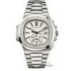 Patek Philippe Nautilus 5980/1A-019 White Steel Chronograph
