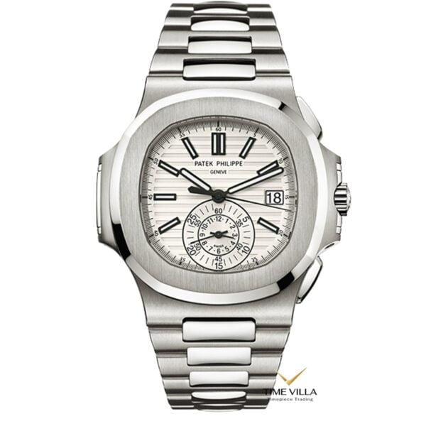 Patek Philippe Nautilus 5980/1A-019 White Steel Chronograph
