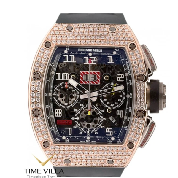 RM011 Rose Gold Full Diamond
