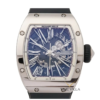 RM023 White Gold White Dial