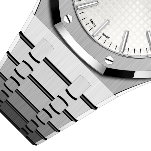 Royal Oak 41mm White Dial Steel 15510ST