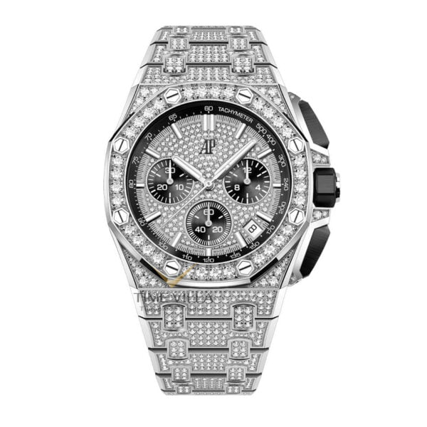 Royal Oak Offshore Chronograph Factory Diamond White Gold 43mm 26423BC