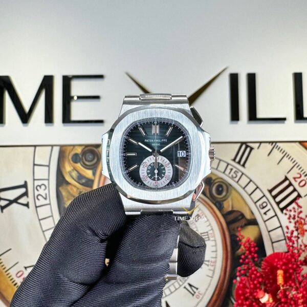 Patek Philippe Nautilus 5980/1A-001 Blue Steel Chronograph