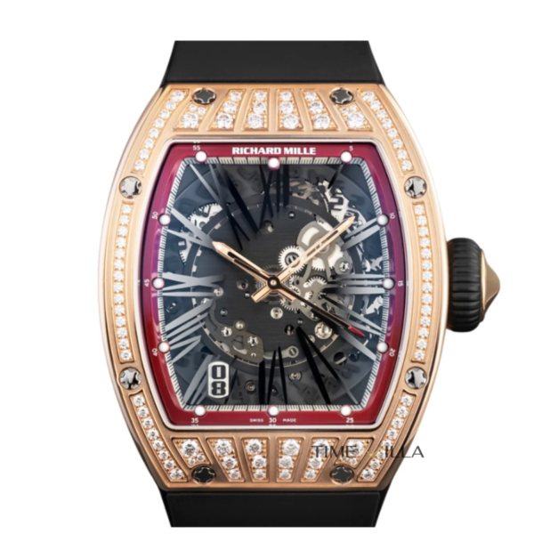 Richard Mille RM023 Red Gold Medium Set Diamond