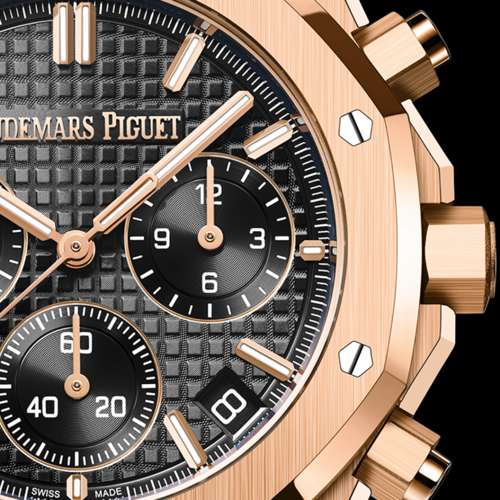 Audemars Piguet Royal Oak Chronograph 26240OR Black Dial Rose Gold 50th Anniversary 41mm Audemars Piguet Royal Oak Chronograph 26240OR Black Dial Rose Gold 50th Anniversary 41mm