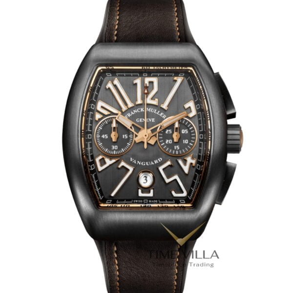 Franck Muller Vanguard V45 Chronograph Steel DLC