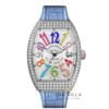 Franck Muller Vanguard V32 Diamond Bezel Steel Color Dream