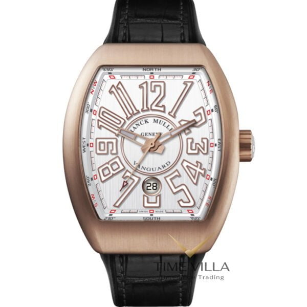 Franck Muller Vanguard V45 White Dial Rosegold