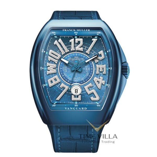 Franck Muller Vanguard Mariner Ceramic Blue Steel V43 (V43 YT SC DT MAR AC)