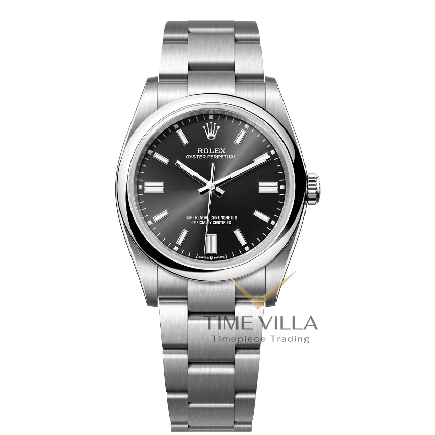 Rolex Oyster Perpetual 126000 Black Dial 36mm